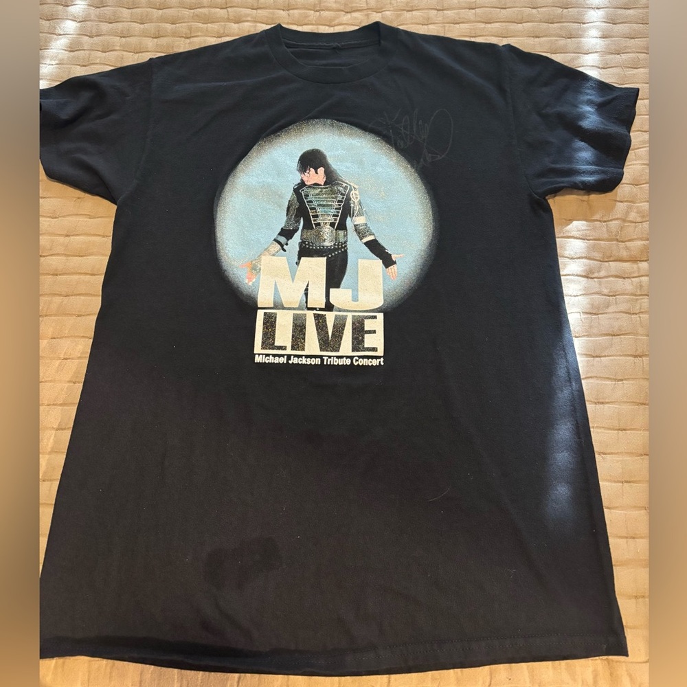 MJ Live Michael Jackson Tribute Concert T-Shirt Size M